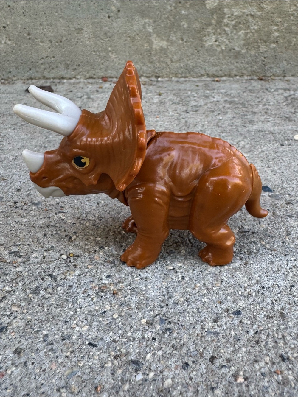Jurassic World Brown Triceratops Toy Figure McDonald’s